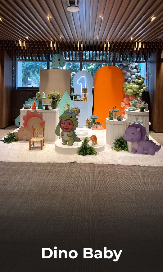 decoracao de dino baby