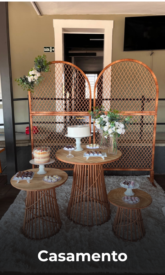 decoração de casamento pegue e monte