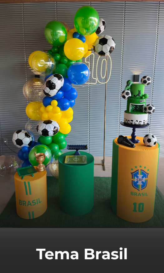 decoração de do brasil pegue e monte